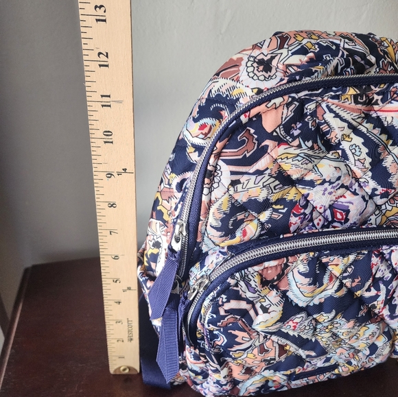 Vera Bradley Small Performance Twill Backpack Tangier Pattern - Picture 5 of 11